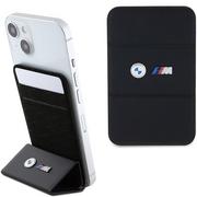 Plecaki - BMW Wallet Card Slot Stand BMWCSMMPGK czarny/black MagSafe M Edition Collection - miniaturka - grafika 1