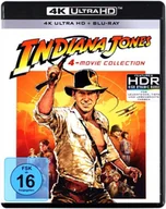 Filmy akcji Blu-Ray - Indiana Jones 1-4: Raiders of the Lost Ark / Indiana Jones and the Temple of Doom / Indiana Jones and the Last Crusade / Indiana Jones and the Kingd.. - miniaturka - grafika 1