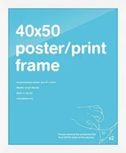 Ramki na zdjęcia - Rama GBEYE, biała, 40x50 cm - miniaturka - grafika 1