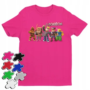 KOSZULKA T-SHIRT DZIECIĘCA Z NADRUKIEM DLA GRACZA ROBLOX GRY -L 146-152 - Moda i Uroda OUTLET - miniaturka - grafika 1