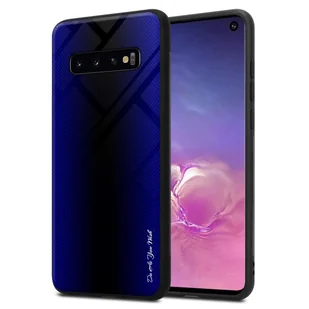 Pokrowiec Do Samsung Galaxy S10 4G w KOBALTOWY FIOLET TPU Etui Ochronny Case Cover Obduowa Silikon Cadorabo - Etui i futerały do telefonów - miniaturka - grafika 1