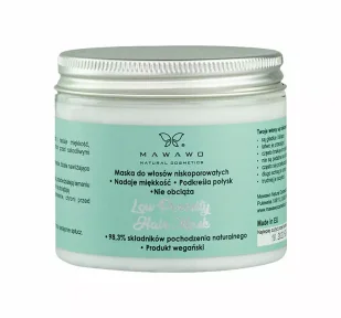 Mawawo Mawawo Maska Do Włosów Niskoporowatych 200 ml 32CC-79689 - Maski do włosów - miniaturka - grafika 1