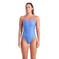Stroje kąpielowe - Strój Kąpielowy damski Arena Monogram Swimsuit Challenge - miniaturka - grafika 1