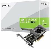 Karty graficzne - PNY GeForce GT 1030 2GB DDR4 VCG10302D4SFPPB - miniaturka - grafika 1