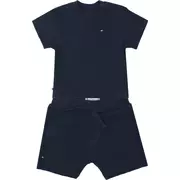 Dresy i komplety dla dziewczynek - Tommy Hilfiger Komplet | Regular Fit - miniaturka - grafika 1