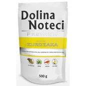 Mokra karma dla psów - Dolina Noteci PREMIUM bogata w kurczaka 10 x 500g - miniaturka - grafika 1