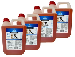 LAB V Olej z łososia dla psów i kotów 4x5000ml (20) - Suplementy i witaminy dla psów - miniaturka - grafika 1