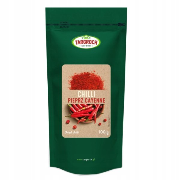 Papryka chilii - pieprz cayenne 100g Targroch