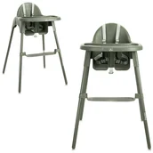 Krzesełka do karmienia - KRZESEŁKO DO KARMIENIA LORELLI PESTO STABILNE SOLIDNE ZIELONE - miniaturka - grafika 1