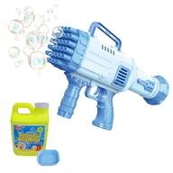 Zabawki interaktywne dla dzieci - Pistolet Do Baniek Mydlanych Bazooka Bańki Mydlane - miniaturka - grafika 1