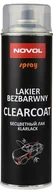 Chemia warsztatowa - Novol - Clearcoat lakier bezbarwny w sprayu 500ml - miniaturka - grafika 1