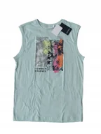 Koszulki męskie - T-shirt BLUE SEVEN koszulka bez rękawów, Bawełna, L - miniaturka - grafika 1