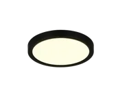 Lampy sufitowe - DRACO R65891132 czarny okrągły panel LED 18W CCT natynkowy 3stepDim - miniaturka - grafika 1