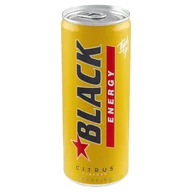 Napoje energetyczne i izotoniczne - Black Energy Citrus Gazowany napój energetyzujący 250 ml - miniaturka - grafika 1