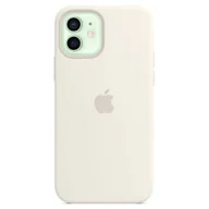 Etui i futerały do telefonów - Etui Apple MHKV3ZM/A iPhone 12 mini MagSafe biały/white Silicone Case - miniaturka - grafika 1
