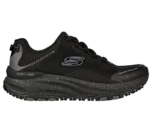 Skechers Damskie trampki D'LUX Trail Sneaker, czarne, 7 UK - Trampki damskie - miniaturka - grafika 1