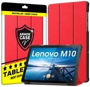 Etui do tabletów - Etui do Lenovo Tab M10 10.1 TB-X505F/L TB-X605F/L | czerwony - miniaturka - grafika 1