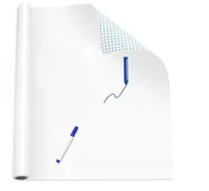 Tablice dla dzieci - TABLICA SAMOPRZYLEPNA SUCHOŚCIERALNA 200x45 MAZAK - miniaturka - grafika 1