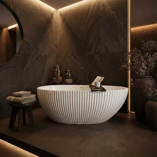 Rea Wanna Akrylowa Wolnostojąca Carmen 170 - Wanny Rea Wanna Akrylowa Wolnostojąca Carmen 170 - Wanny - miniaturka - grafika 1