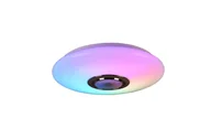 Lampy sufitowe - Lampa sufitowa nowoczesna wbudowany LED MUSICA biały RL R69031101 - miniaturka - grafika 1