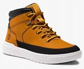 Buty trekkingowe męskie - Buty trekkingowe męskie Timberland SENECA BAY HIKER brązowe skórzane 42 EU - miniaturka - grafika 1