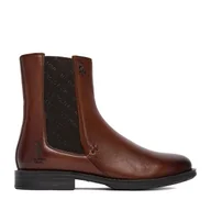 Botki damskie - Botki U.S. Polo Assn. CEO-INGRID002W/EL1 Brązowy - miniaturka - grafika 1