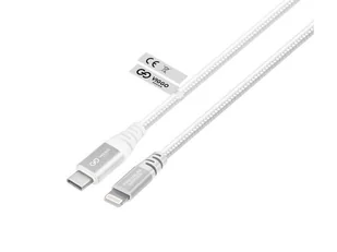 VIGGO DESIGN USB-C - Lightning MFI PREMIUM 1m w oplocie biały - Kable - miniaturka - grafika 1