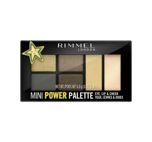 Rimmel London Rimmel London Mini Power Palette zestaw kosmetyków 6,8 g dla kobiet 005 Boss Babe - Palety i zestawy do makijażu - miniaturka - grafika 1