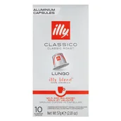 Kawa w kapsułkach i saszetkach - Illy Kapsułki do Nespresso CLASSICO LUNGO, 10 sztuk - miniaturka - grafika 1