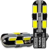 Żarówki samochodowe - ŻARÓWKA W5W T10 12 LED CANBUS POSTOJÓWKA ŻARÓWKI - miniaturka - grafika 1