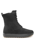 Botki damskie - ECCO Botki Soft 7 Tred W 45042302001 Czarny - miniaturka - grafika 1