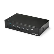 Przełączniki KVM - StarTech SV431HDU3A2 przełącznik KVM Możliwości montowania w stelażu Czarny - miniaturka - grafika 1