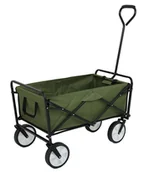 Taczki - Elior Zielony składany wózek turystyczny N8-C18 - miniaturka - grafika 1