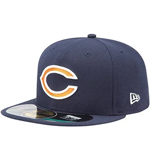 New Era Czapka męska Nfl Chicago Bears On Field, męska, granatowa, 7 1/4 - Czapki męskie - miniaturka - grafika 1