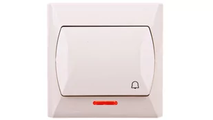 Ospel Akcent beżowy łącznik dzwonkowy ŁP-6AS/01 ŁP-6AS/01 - Wyłączniki światła i elektryczne - miniaturka - grafika 2
