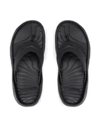 Klapki i japonki męskie - Hoka Japonki Ora Recovery Flip 1099675 Czarny - miniaturka - grafika 1