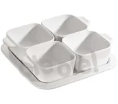 Noże kuchenne - Staub Zestaw tapas Biały 19 x 19 cm 7,5 x 7,5" 40511-586 - miniaturka - grafika 1