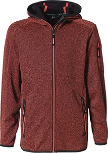 CMP Chłopięca bluza z kapturem z dzianiny Tech Fleece Kids Jacket Fix Hood - Bluzy dla chłopców - miniaturka - grafika 1