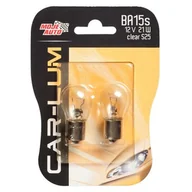 Żarówki samochodowe - Żarówka BAI5S 12 V 21 W S25 CLEAR - 2 sztuki - miniaturka - grafika 1