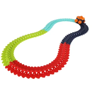 Tor samochodowy wyścigowy samochód 102 elementy 132cm - Tory, garaże, parkingi - miniaturka - grafika 8