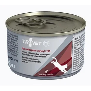 Trovet TRD Hypoallergenic Indyk dla kota puszka 200g - Mokra karma dla kotów - miniaturka - grafika 1