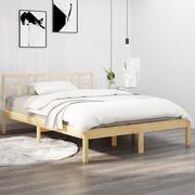 Łóżka - Lumarko Rama łóżka, lite drewno, 120x200 cm - miniaturka - grafika 1
