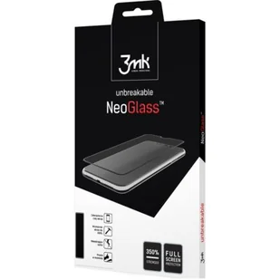 3MK Szkło NeoGlass 8H do Samsung Galaxy A51 niepękające Black 8304X1 - Szkła hartowane na telefon - miniaturka - grafika 1
