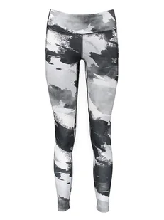 New Balance Legginsy sportowe ze wzorem - Spodnie sportowe damskie - miniaturka - grafika 1