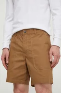 Spodenki męskie - Columbia szorty outdoorowe Flex Roc Utility kolor brązowy 2072761 - miniaturka - grafika 1