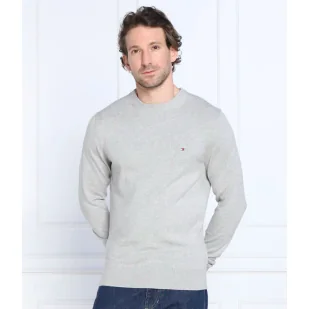 Tommy Hilfiger Sweter | Regular Fit | z dodatkiem kaszmiru - Swetry męskie - miniaturka - grafika 1