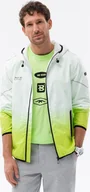Kurtki męskie - Kurtka męska Ombre V4 OM-JANP-0104 biała r. XL - miniaturka - grafika 1