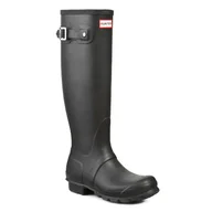 Kalosze damskie - Kalosze Hunter Womens Org Tall WFT1000RMA Czarny - miniaturka - grafika 1