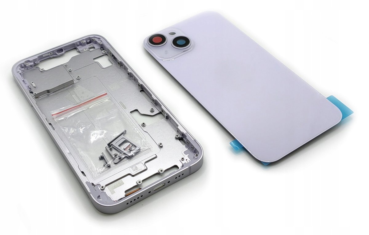 OBUDOWA PANEL TYŁ KORPUS RAMKA DO IPHONE 14 FIOLETOWY