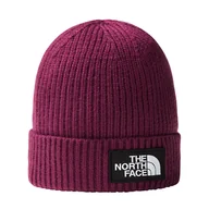Czapki i chusty sportowe męskie - Czapka The North Face Logo Box Beanie 0A3FJXI0H1 - różowa - miniaturka - grafika 1